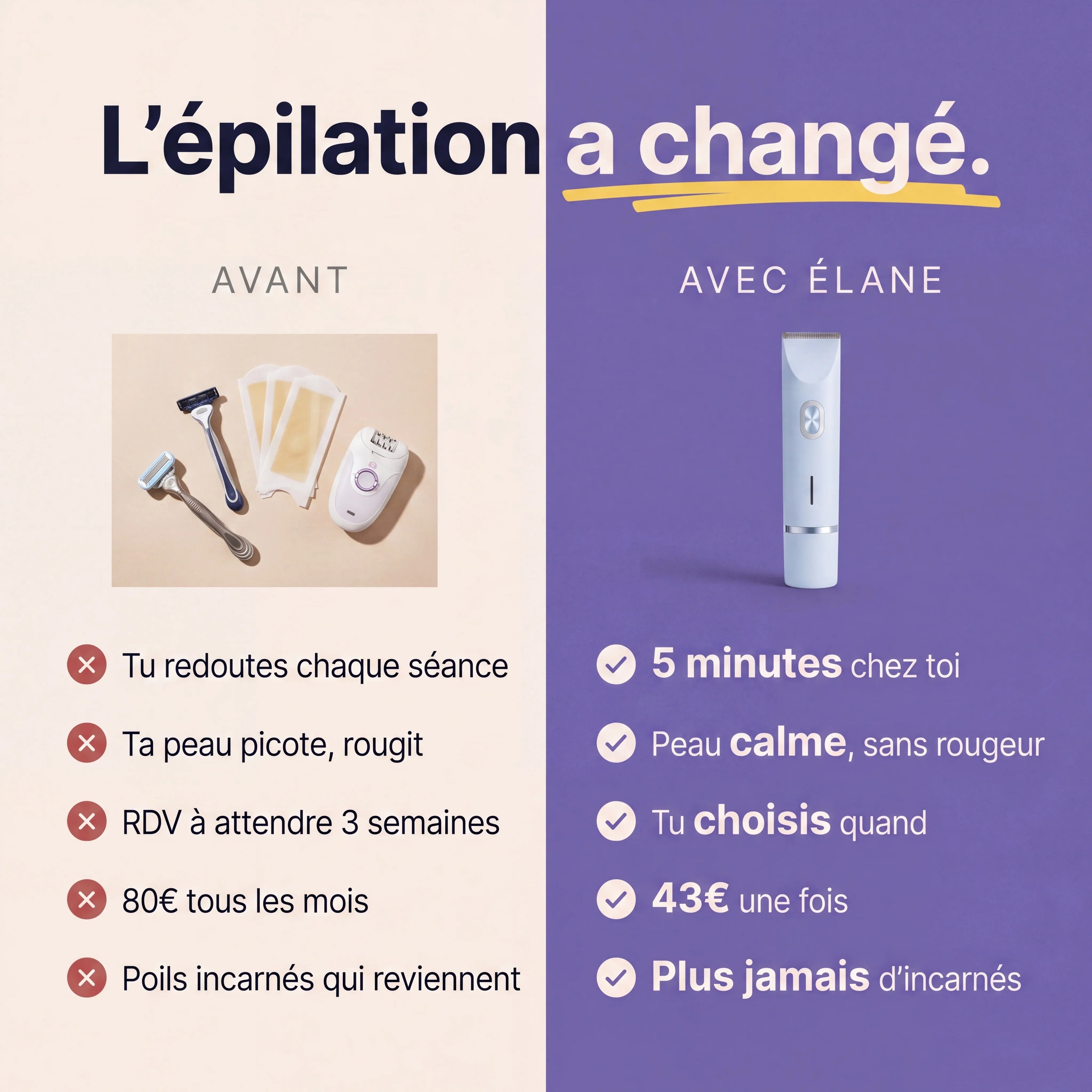 Tondeuse Élane 2.0