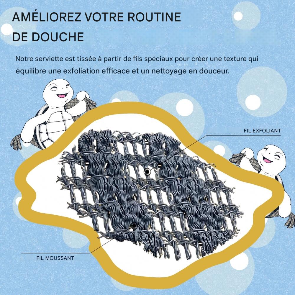 Serviette d'éxfoliation Antibacterienne Elane